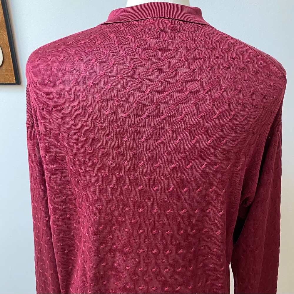 Neiman Marcus Woven Silk Sweater - Picture 13 of 15